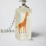 Orange Giraffe Toy Box Domi..