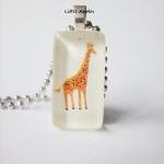 Orange Giraffe Toy Box Domi..